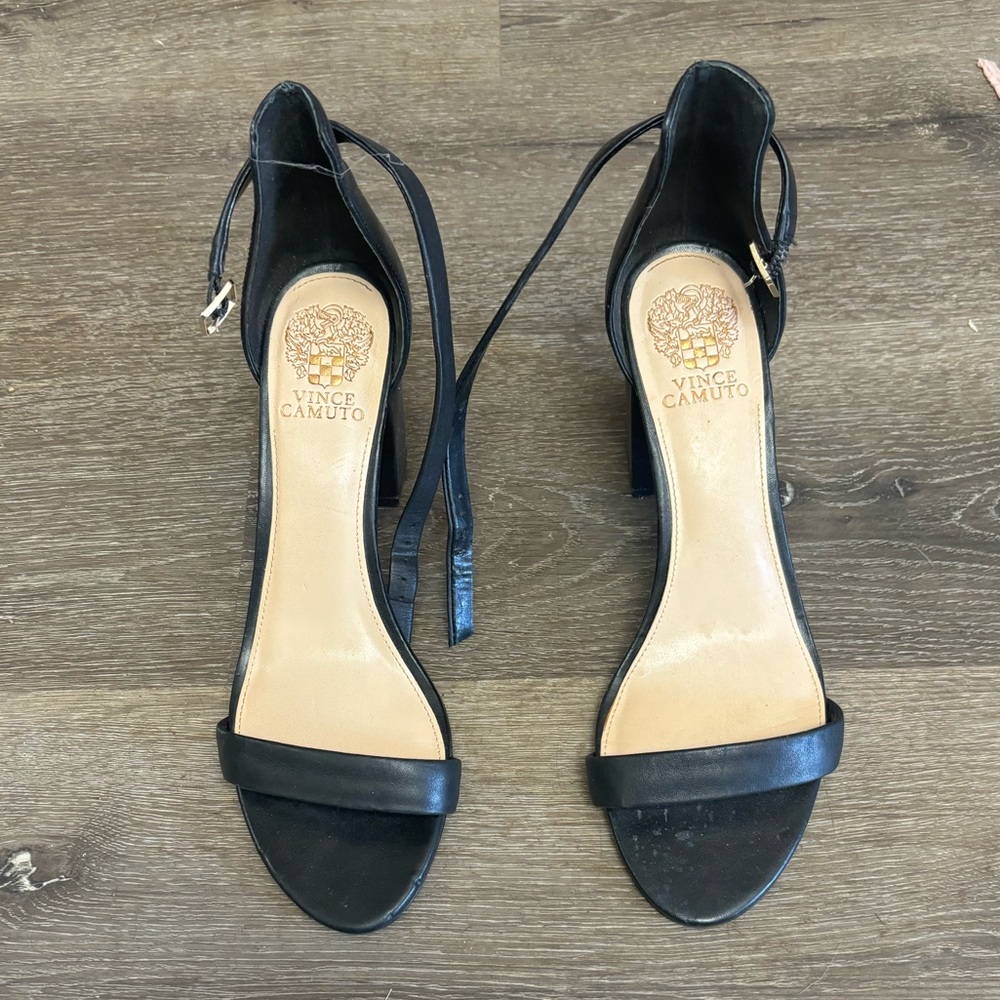 vince camuto block heels